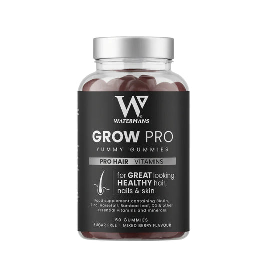 GrowPro Yummy Gummies Hair Vitamins, Skin & Nails. Sugar Free