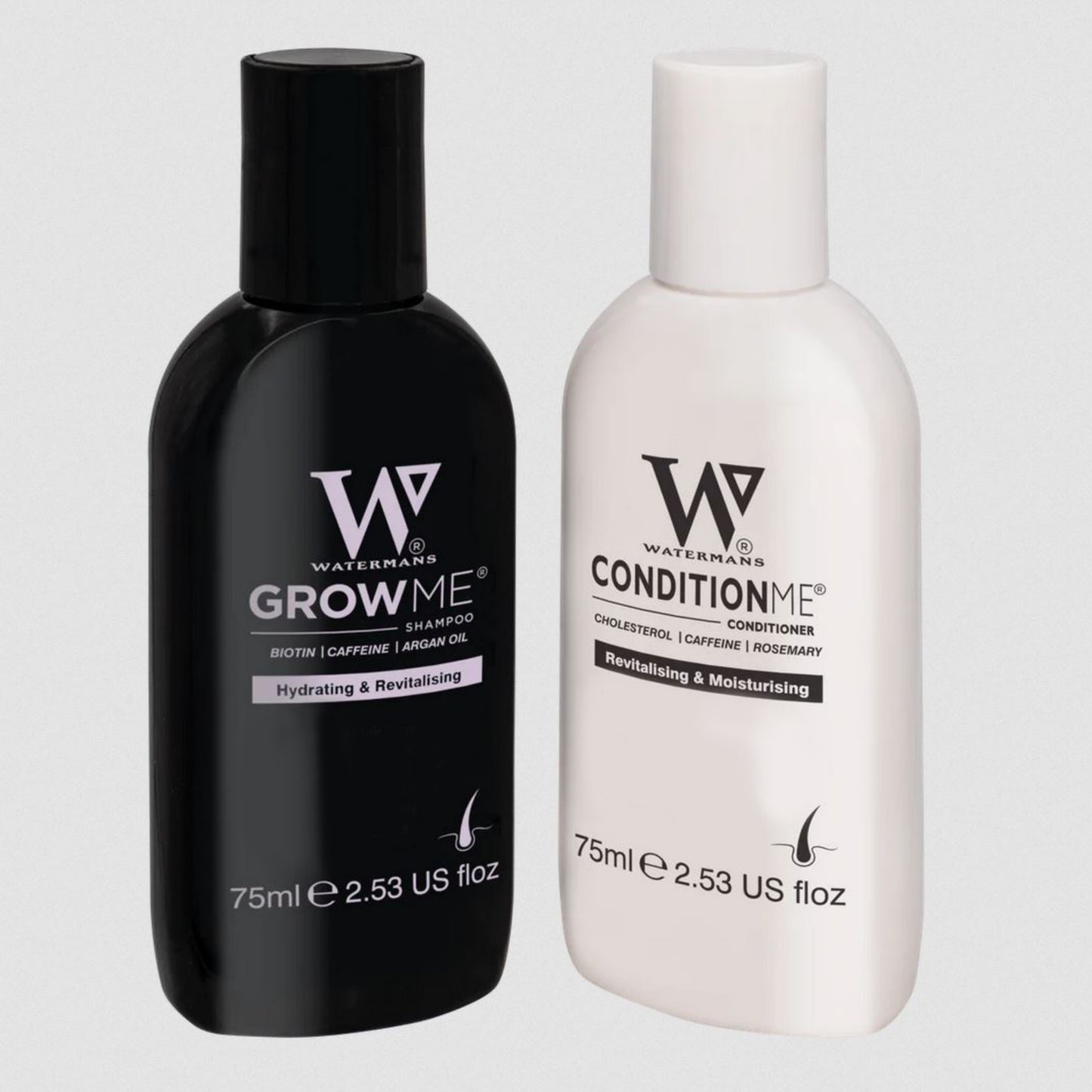 Holiday / Travel Shampoo & Conditioner | Volumizing & Sulfate Free (75ml Each)