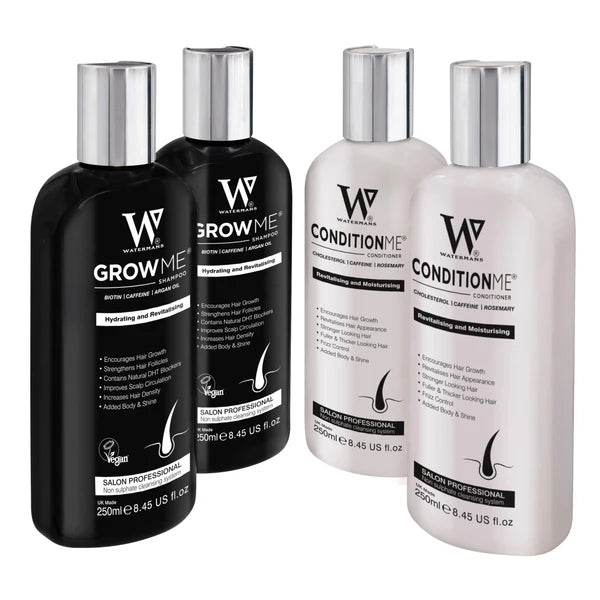 2 x Grow Me® Shampoo & 2 x Conditioner Bulk Bundle – Best-Value Routine