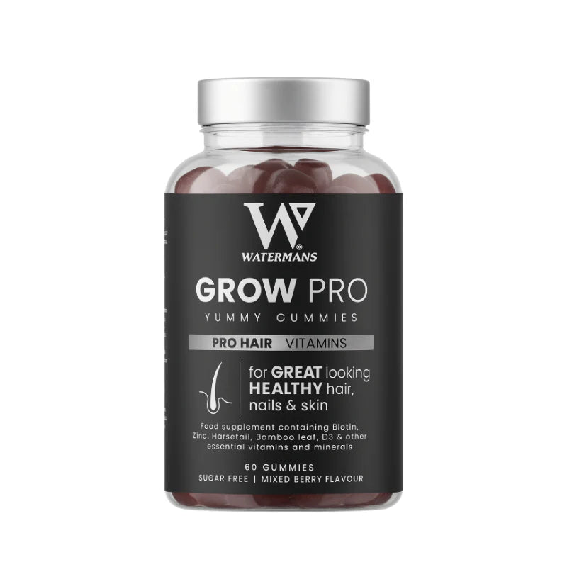 GrowPro Yummy Gummies Hair Vitamins, Skin & Nails. Sugar Free