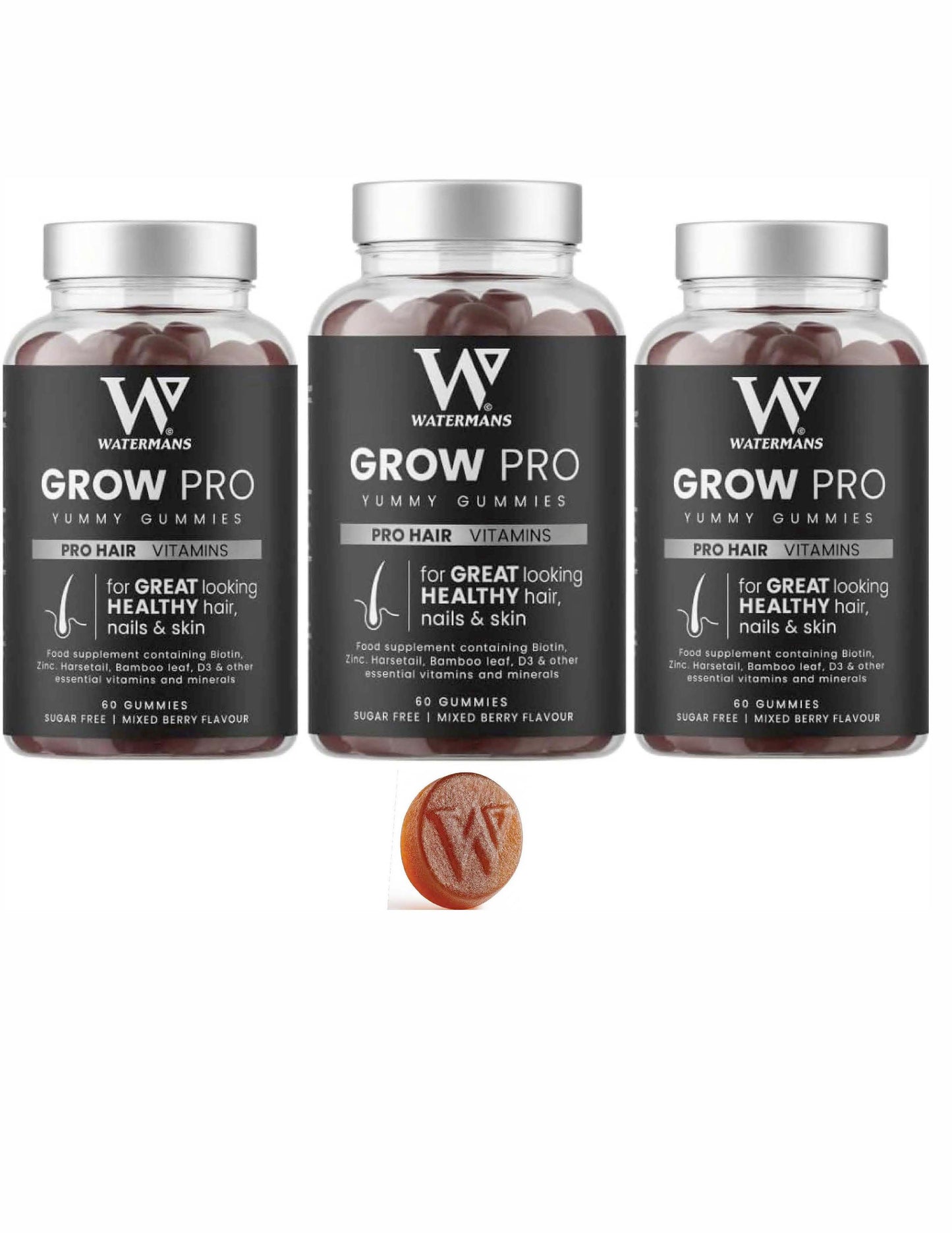 GrowPro Gummies Triple Blast