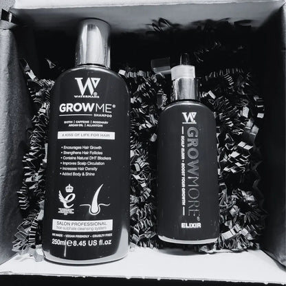 Grow Me® Shampoo & Elixir - Optimal Hair and Scalp Routine - 🔥 MENS MOST POPULAR