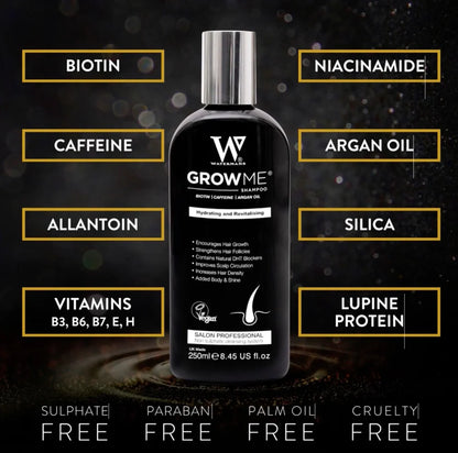 Grow Me® Shampoo & Elixir - Optimal Hair and Scalp Routine - 🔥 MENS MOST POPULAR