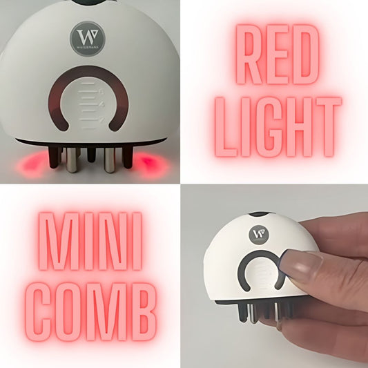 Red Light Mini Scalp Massager for Serum or Oil